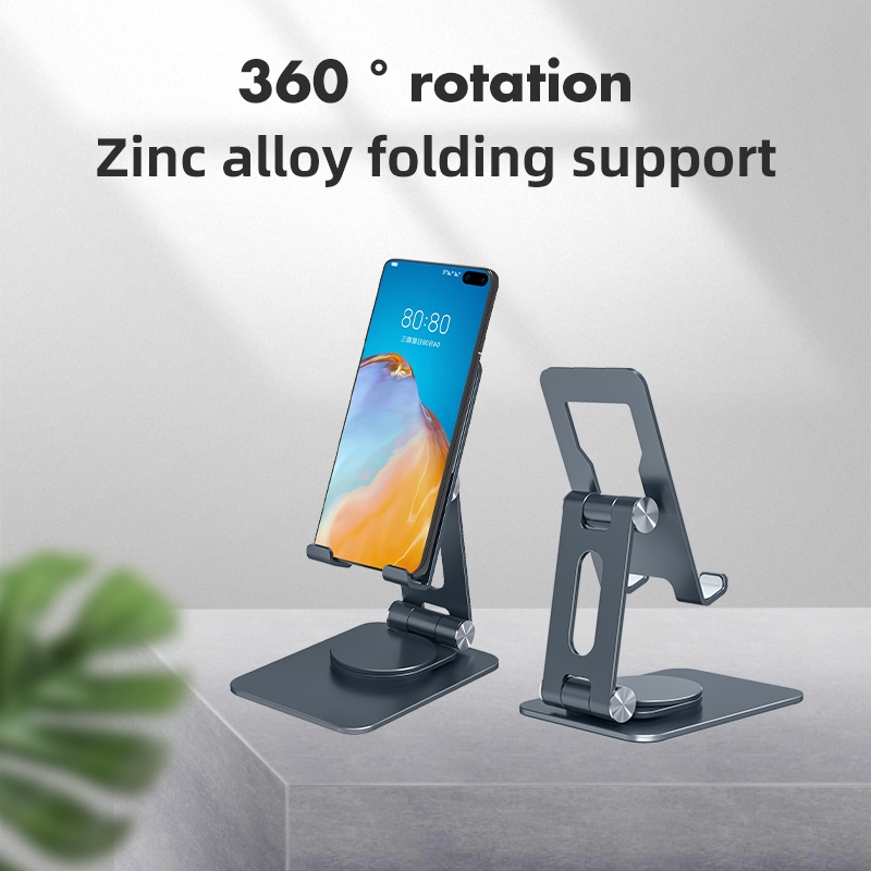 J09D Foldable Rotary Phone Stand 3